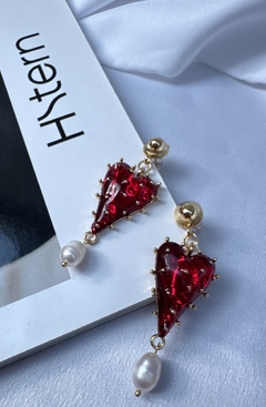BRINCO HEART PÉROLA - comprar online