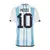 Camisa Argentina Home 22/23 Messi 10 + Patch Campeã do Mundo - Jogador Masculina na internet