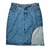 Saia Jeans Secretária c/ Abertura Lateral