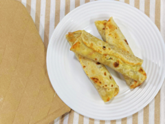 Tacos Rellenos con pollo y vegetales
