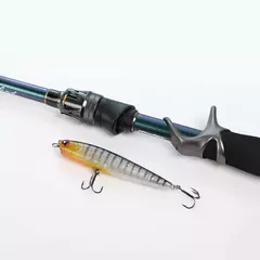 BassLegend Gunfish Topwater Superfície Vara Isca Lápis Flutuante Popper Stickb