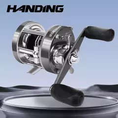 HANDING Flag Redonda Baitcasting Reel, Alumínio Liga Carretéis - comprar online