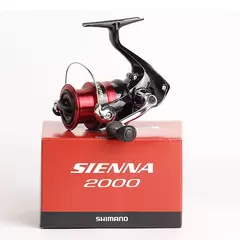 Shimano-Sienna Original Spinning Reel Pesca, água do mar, água doce, 500-4000 - loja online