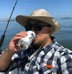 Imagem do Chapéu de aba larga para homens, proteção UV, chapéu de pescador