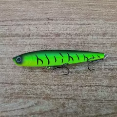 BassLegend Gunfish Topwater Superfície Vara Isca Lápis Flutuante Popper Stickb na internet