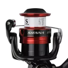 Shimano-Sienna Original Spinning Reel Pesca, água do mar, água doce, 500-4000 - Mestre do Anzol