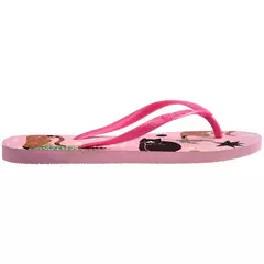 CHINELO HAVAIANAS SLIM PETS ROSA GLOW - Fator RH