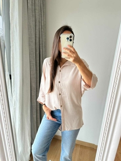 Camisa de lino 3/4 - comprar online