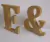 Letra "A" MDF cru 18 cm
