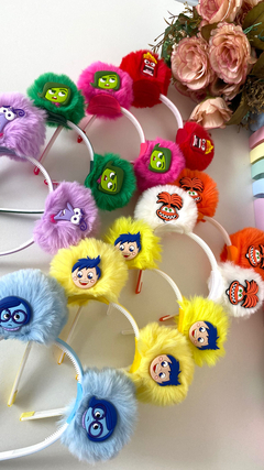 Tiara pompom divertidamente - comprar online