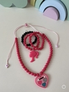 Kit colar com pulseiras