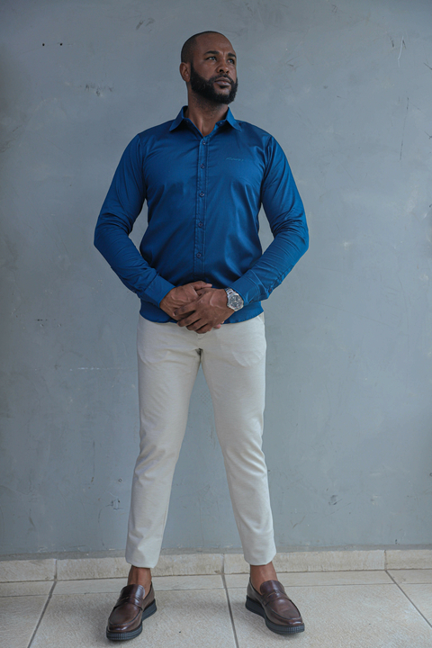 Camisa Social Manga Longa