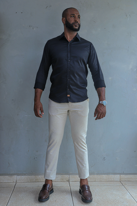 Camisa Social Manga Longa