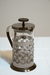 CAFETERA EMBOLO NEGRA BRILLANTE - DISEÑO SPIDER 600ML - comprar online