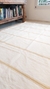 ALFOMBRA ALGODON RAYAS COMBINADAS AVELLANA 190x150cm - comprar online