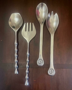 CUCHARA Y TENEDOR ALUMINIO