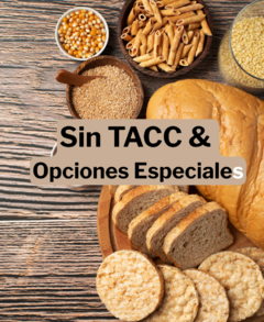 Banner de la categoría SIN TACC & Opciones Especiales