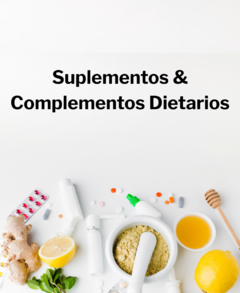Banner de la categoría Suplementos o Complementos Dietarios