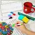 130 Letras Madera Abecedario Completo Didactico En Caja Niño