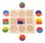 Juego Didáctico Madera Piezas Geometricas Encastre Colores en internet