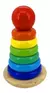 Ensartado Torre De Madera 7 Piezas - comprar online