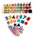 Abaco Juguete Cubeta Madera Didáctico Niños Números Colores - comprar online