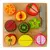 Frutas De Madera Imantadas Para Cortar Montessori Didáctico