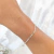 Pulseira masculina 3x1 2mm Prata 925 - comprar online