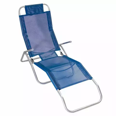 Reposera Descansar Relax 20200 Caño Pintado 2 Posiciones