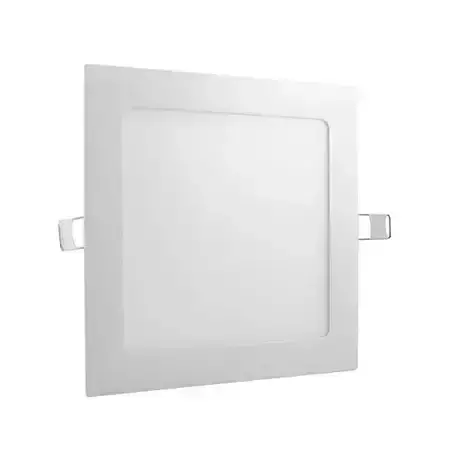 Luminaria Painel Led 12W Quadrada Embutir Branco Frio
