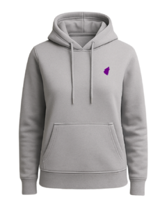 Moletom Feminino Wolv3s Cinza - Personalizei
