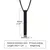 Collar Con Colgante De Acero Inoxidable Color Negro Negro - comprar online