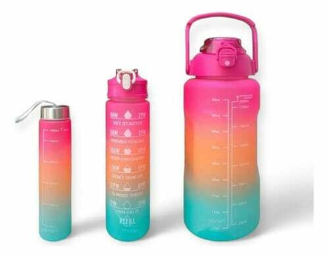 BOTELLAS MOTIVACIONALES X3