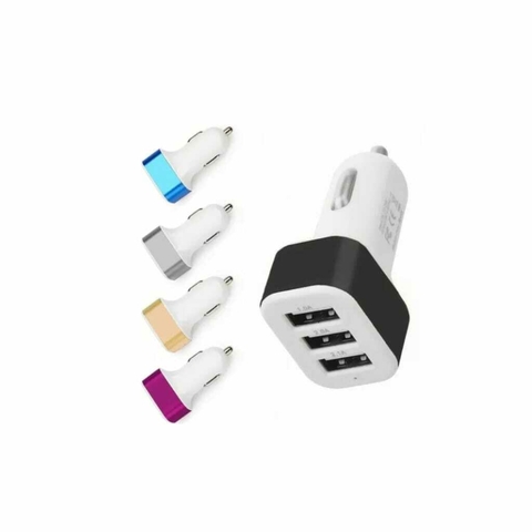 ADAPTADOR 3 USB AUTO DINAX