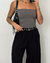Body Íris - Cinza - comprar online