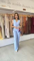 CONJUNTO SOFIA COLETE CURTO E CALÇA RETA