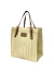 Cartera de rafia texturada con doble asa - tienda online