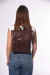 Mochila de Eco cuero con cierre y hebillas - comprar online