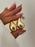 Aros Gota Dorado