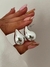 Aros Gota Plateado - comprar online