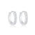 Brinco argola click cravejada - loja online