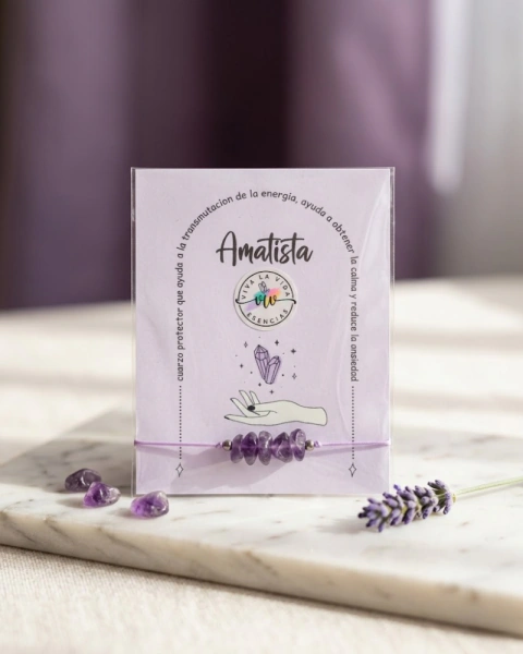 PULSERA AMATISTA - Calma y transmutación