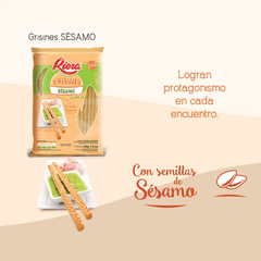 Grisines Con Sesamo Riera X 160 Gr X20u - comprar online