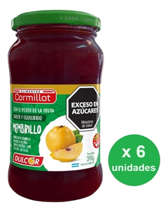 Pack Mermelada Membrillo Dr. Cormillot 390g X6 Un- Dh Tienda