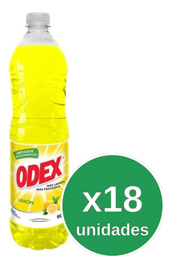 Limpia Piso Liquido Aroma Limón 900ml Odex Pack X18u - comprar online