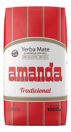 Pack Yerba Mate Amanda Tradicional 1000g X10 Unidades - Dh - comprar online