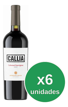 Vino Callia Alta Cabernet X 750cc X6un - comprar online
