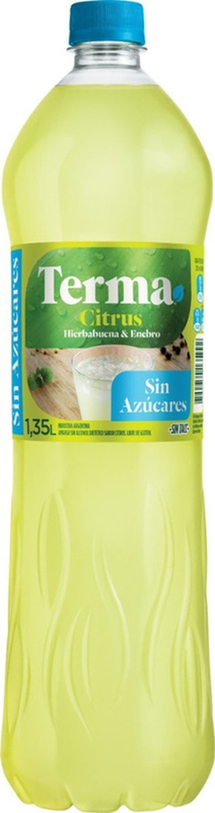 Amargo Terma Citrus Cero Hierbabuena Enebro 1.35 Litros X12u