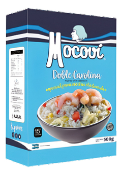 Arroz Mocovi Estuche Doble Carolina X 500g X20un