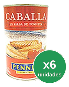 Caballa En Tomate Pennisi 380g X 12u - comprar online